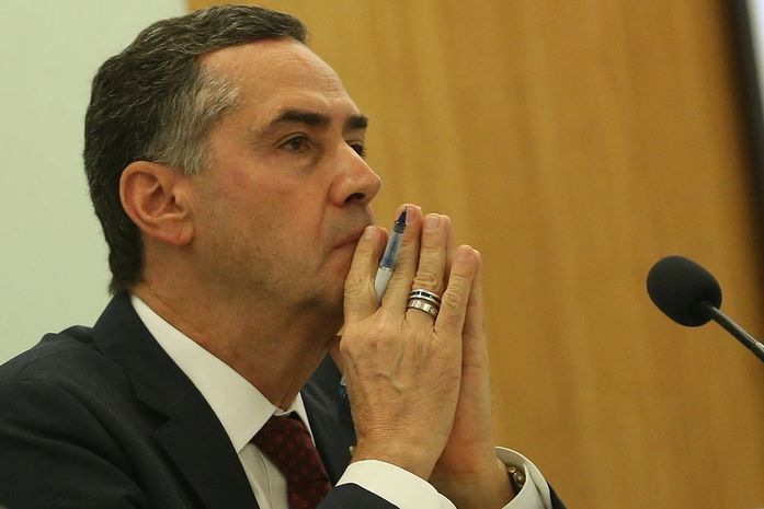 O presidente do TSE, ministro Luís Roberto Barroso