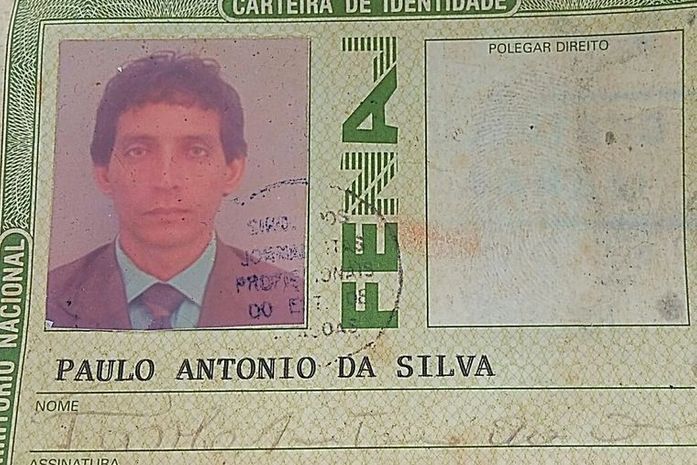 Cinegrafista Paulo Antônio da Silva