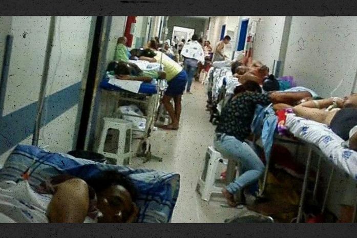Rodrigo alerta que muitas pessoas ainda são atendidas nos corredores do HGE