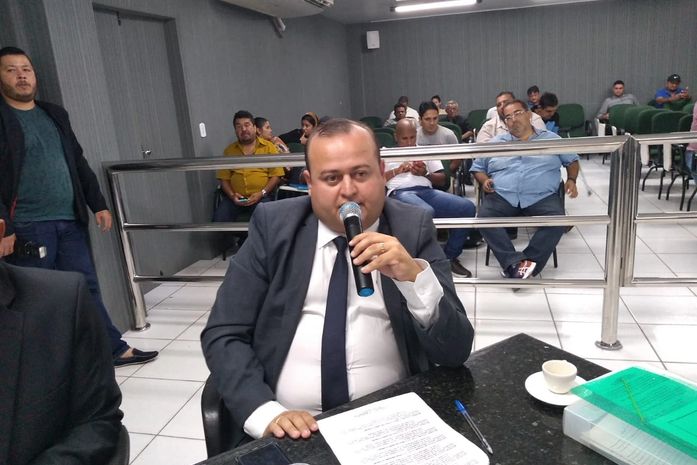 O vereador Léo Saturnino (MDB).