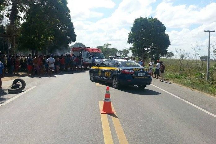 Pista foi interditada no início da tarde