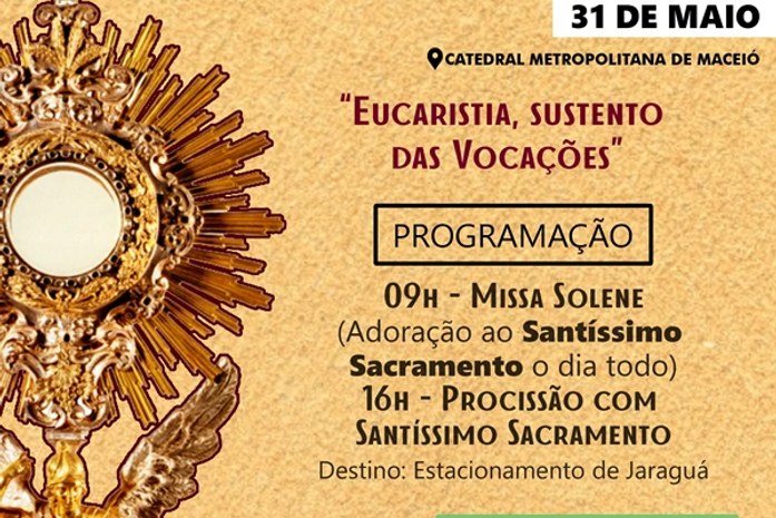 Católicos celebram a Festa de Corpus Christi nesta quinta-feira (31)