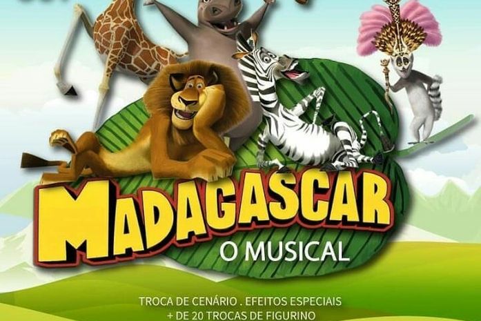 Na Semana da Criança a diversão está garantida com o Espetáculo Madagascar