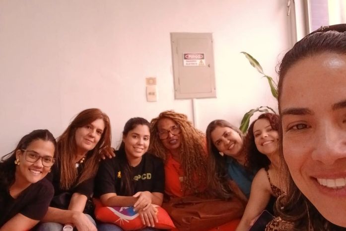 No 25 de julho esta ativista negra abraçou e foi abraçada em um mar de afetos. Salve!