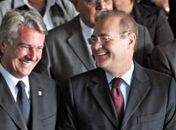 Fernando Collor e Renan Calheiros