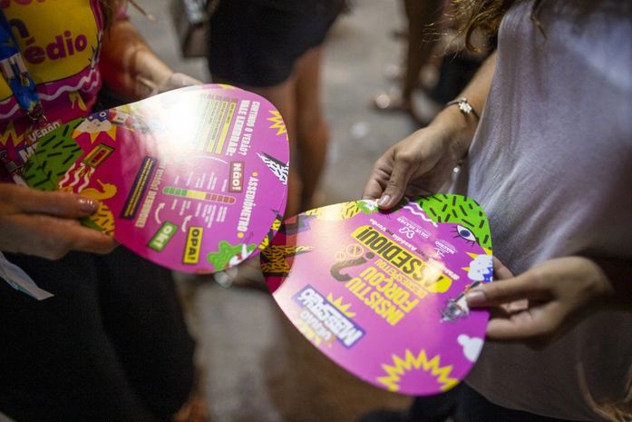 Maceió Sem Assédio marca presença durante festividades de Carnaval no Jaraguá