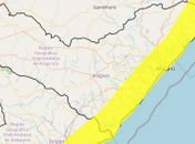 Inmet renova alerta para chuvas intensas em 37 municípios de Alagoas; confira 
