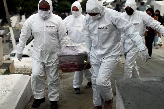 Brasil registra 3ª maior média de mortes por Covid-19 em toda a pandemia