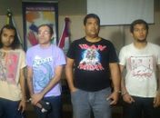 Ricardo Diego, Klebson, Isack e Gilberto