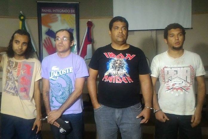 Ricardo Diego, Klebson, Isack e Gilberto