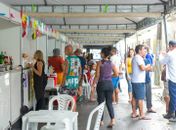 Comerciantes dos Flexais participam de feira na Praça Multieventos