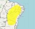 Inmet alerta para baixa umidade no Sertão de Alagoas até este sábado
