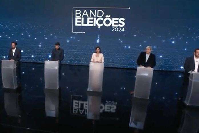 Polarização não apareceu em debate na Band