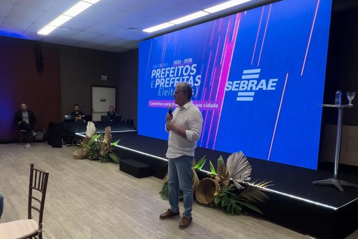 Prefeitos eleitos participam de evento do Sebrae com foco em inovação e empreendedorismo