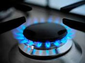 Chama de fogão a gás