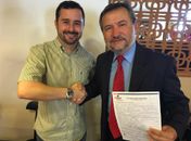 Deputado Bruno Toledo e José Pinto de Luna