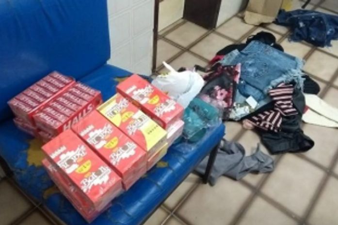 Objetos apreendidos