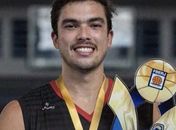Artur Rodrigues foi vice-campeão brasileiro 2018, com a equipe do Niterói Rugby.
