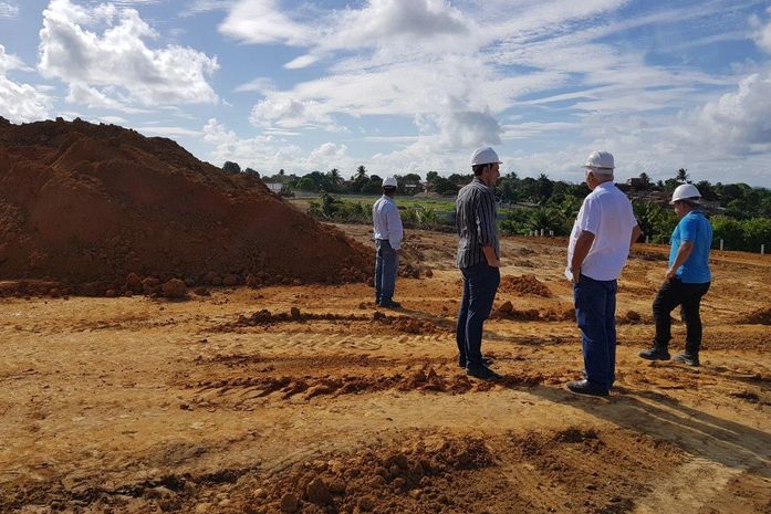 Casal inicia construção de Estação de Tratamento de Esgoto