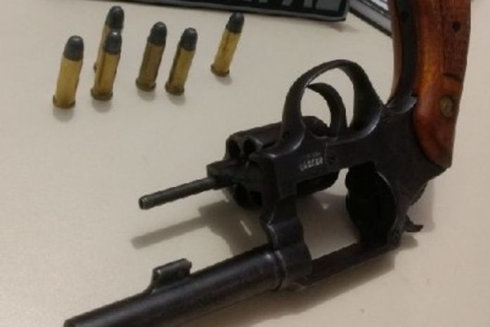 Arma apreendida em Teotônio Vilela