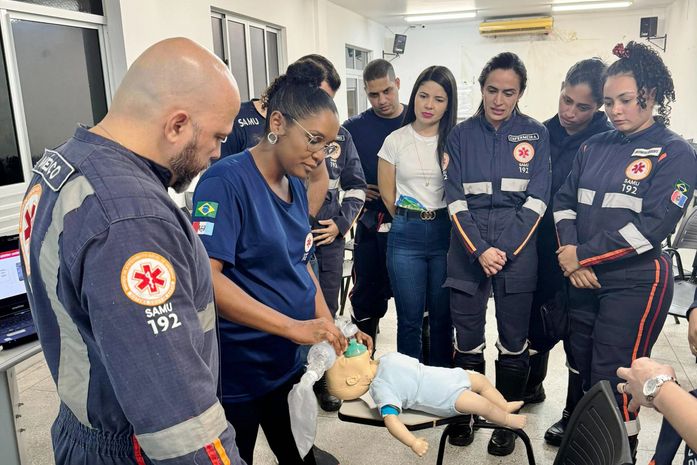 Samu Alagoas promove primeiro Curso de Assistência Pré-Hospitalar ao Recém-Nascido em Parto Domiciliar