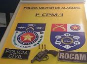 Arma apreendida com menor