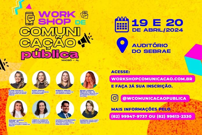 Eleições 2024: em abril, Workshop vai discutir desafios da comunicação política e institucional