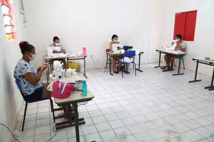 Ilha de Santa Rita ganha novo Centro de Costura para a produção de máscaras de proteção