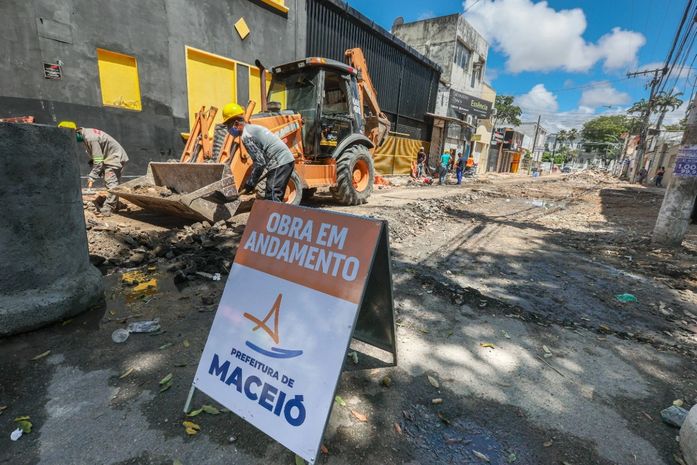 Obras de requalificação do Centro 