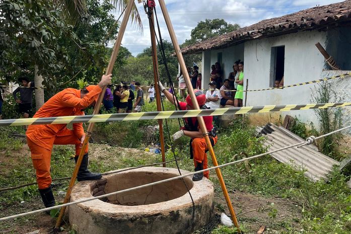 Corpo de homem de 65 anos é retirado de poço de 20 metros no interior de Alagoas