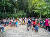 Caça aos ovos leva mais de 500 pessoas ao Parque Municipal de Maceió, em Bebedouro