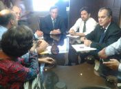 Reunião entre servidores e Mesa Diretora