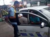 Fiscalização da SMTT autua táxis por irregularidades