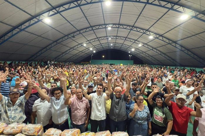 Prefeitura de Estrela de Alagoas realiza entrega de 5 mil cestas básicas no Natal Sem Fome