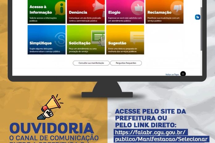 Prefeitura de Anadia disponibiliza serviço de ouvidoria à população