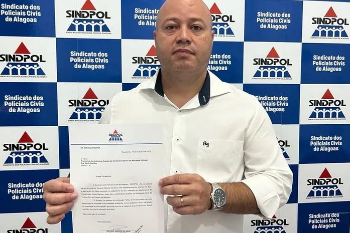 "O povo alagoano não pode aceitar a interferência política na Polícia Civil e no Estado"- afirma o presidente do Sindpol
