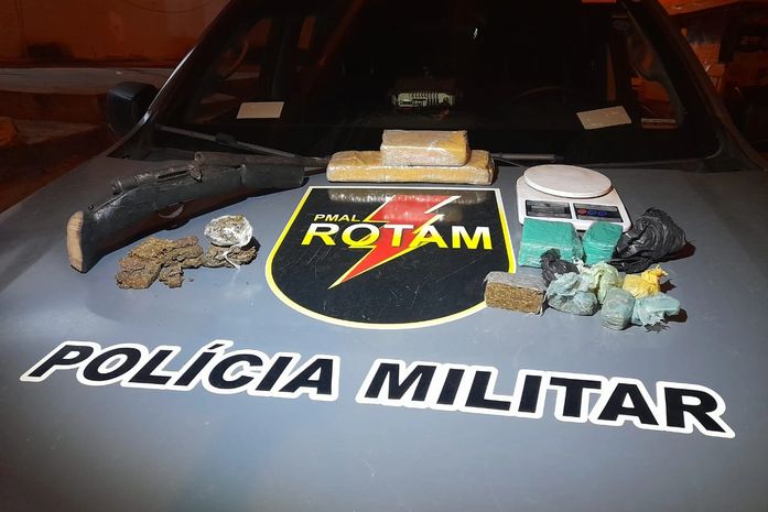 Com investigação, polícia prende suspeito de tráfico com mais de 2kg de maconha