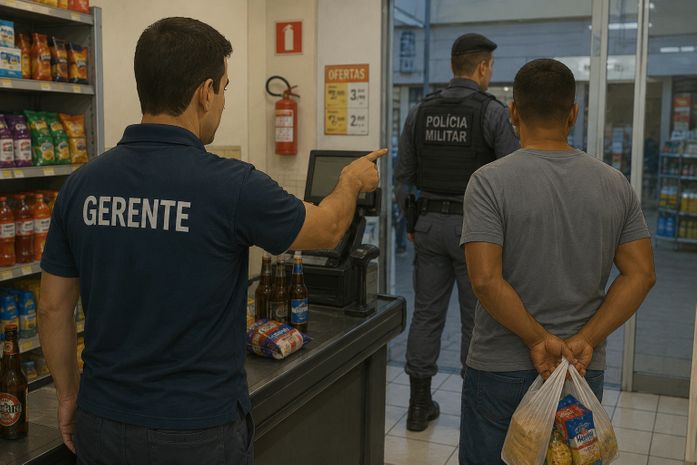 Homem é preso após furtar produtos e pagar apenas duas cervejas em mercadinho de Maceió