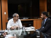 Em encontro com ministro, Rodrigo Cunha reforça compromisso com as creches