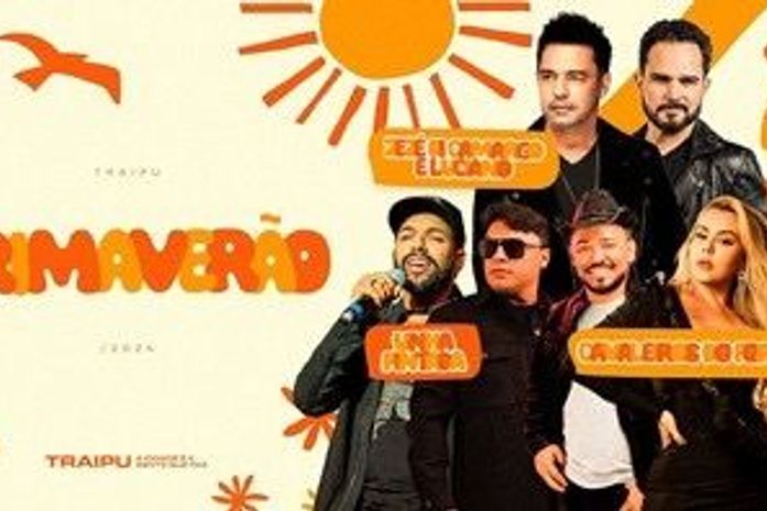 Zezé di Camargo e Luciano, Unha Pintada e Cavaleiros do Forró animam o 2º dia do Festival Primaverão em Traipu