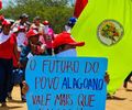 Jornada das Mulheres Sem Terra faz protesto contra impactos da mineração em Craíbas