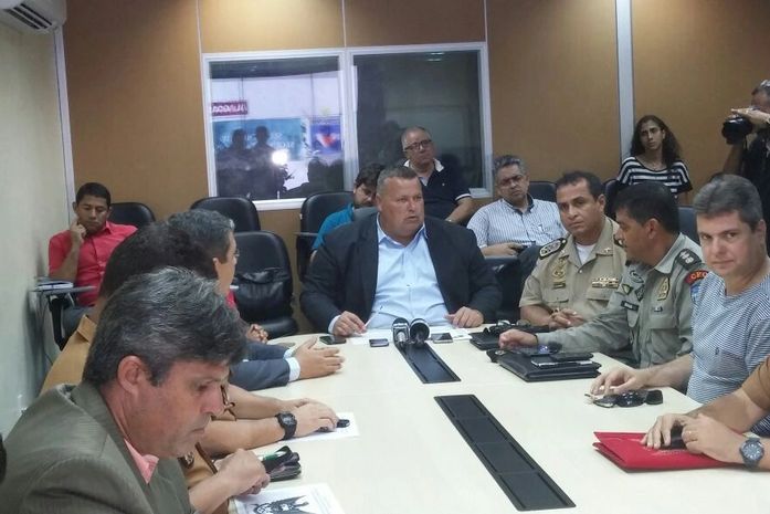 Coletiva na SSP