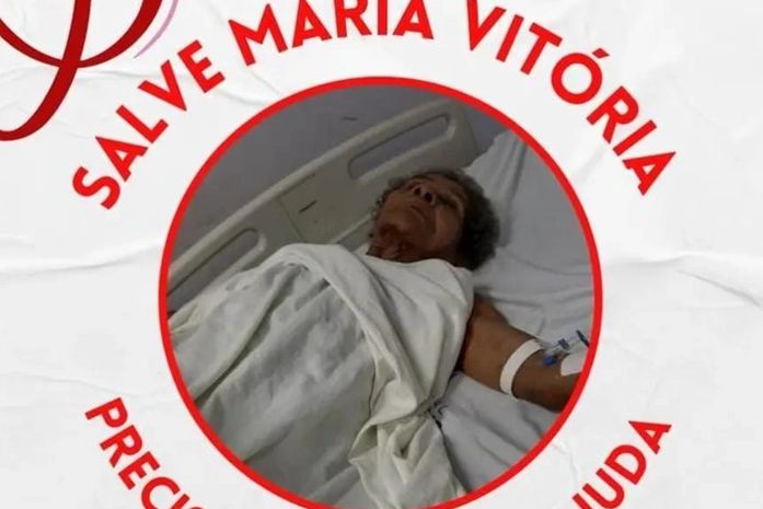 Família pede doação de sangue para idosa que sofreu fratura e aguarda cirurgia em Coruripe