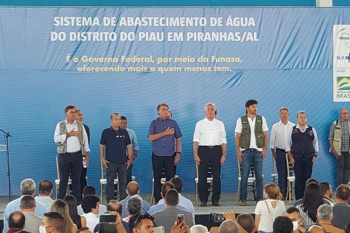 AMA participa de evento de ampliação do sistema de abastecimento em Piranhas