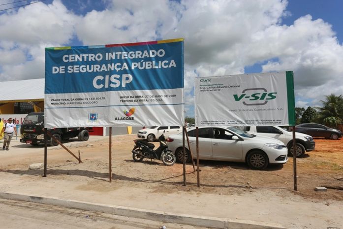 Prefeito Cacau e Governador Renan autorizam construção do Centro Integrado de Segurança Pública