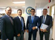 Em reunião na Embaixada Americana, JHC discute criação de voos diretos EUA-Maceió