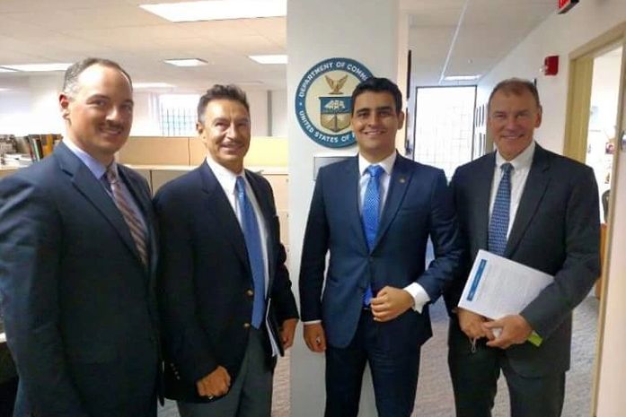 Em reunião na Embaixada Americana, JHC discute criação de voos diretos EUA-Maceió