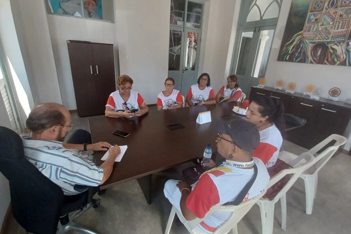 Cleber costa se reuniu com a diretoria do Focuarte, para atender as demandas da entidade