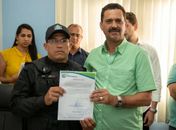 Marlan Ferreira empossa secretário e agentes da recém-criada Secretaria Municipal de Segurança Pública