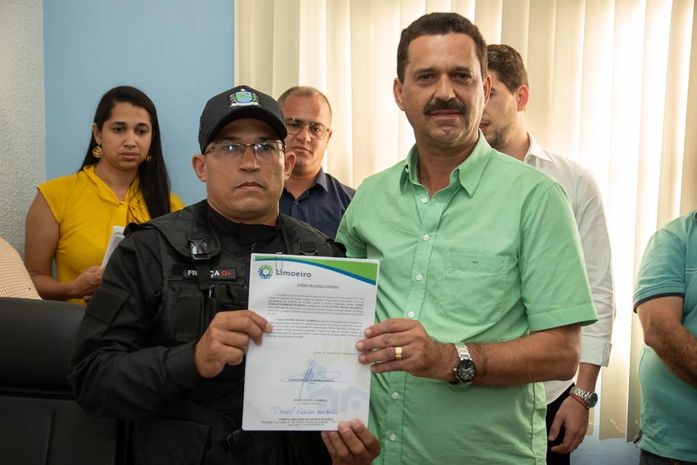 Marlan Ferreira empossa secretário e agentes da recém-criada Secretaria Municipal de Segurança Pública